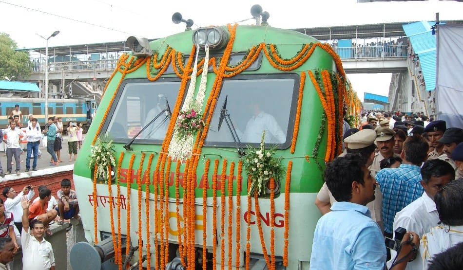 train start in sonipat-gohana-jind route, rail minister flag off from chandigarh