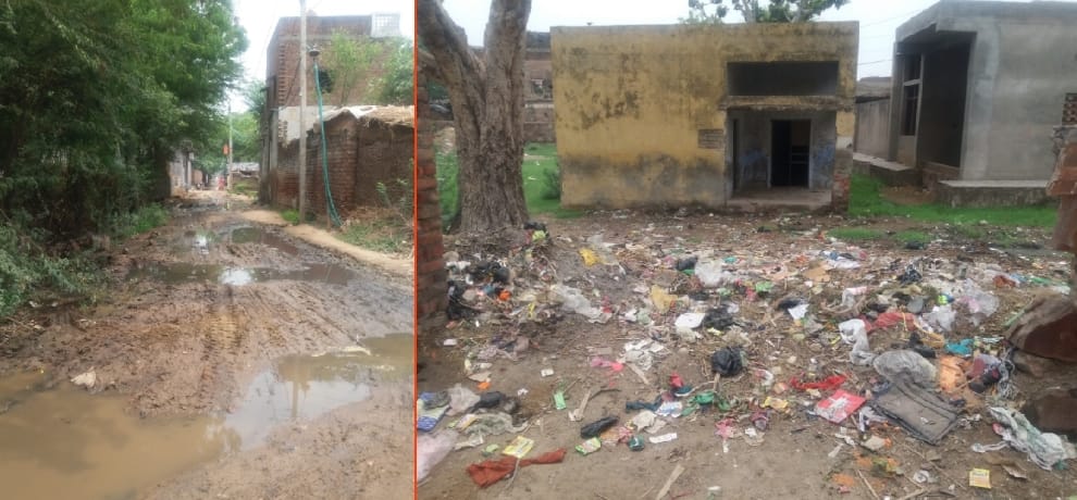The first model village in the impoverished territory, not infrastructure