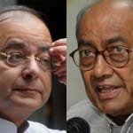 Digvijay singh targeted arun jaitly on swami