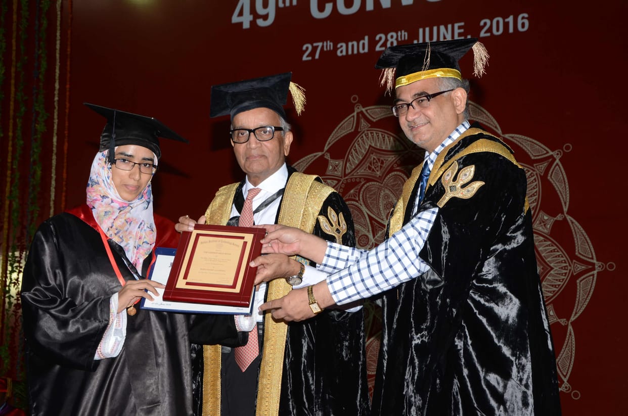 rubaiya Hassan was awarded cadence gold medal