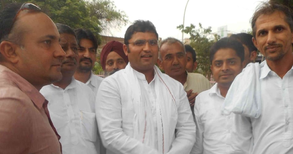 haryana congress support electricity employes strike at haryana