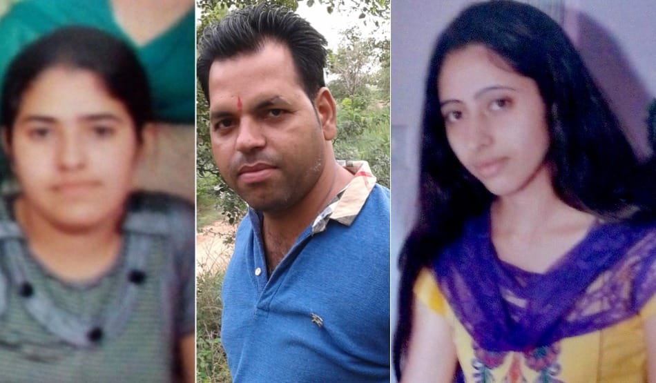 bus crushed bike, 2 sister and brother killed