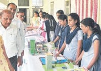 students made models, iti kaithal, skil exhibition, kaithal
