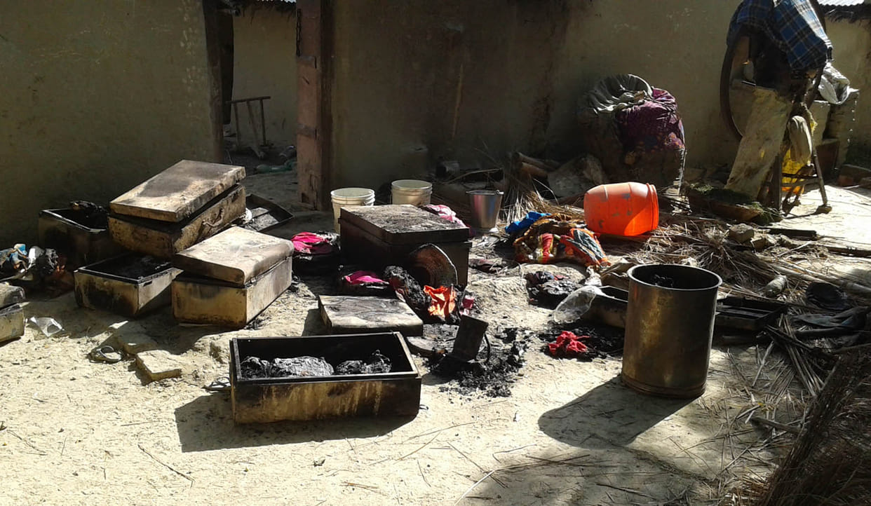 Married burning stove fire deaths