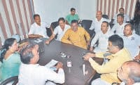 councilors, karnal councilors, meeting, karnal