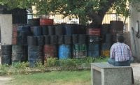park land accuire, oil drum, sonipat