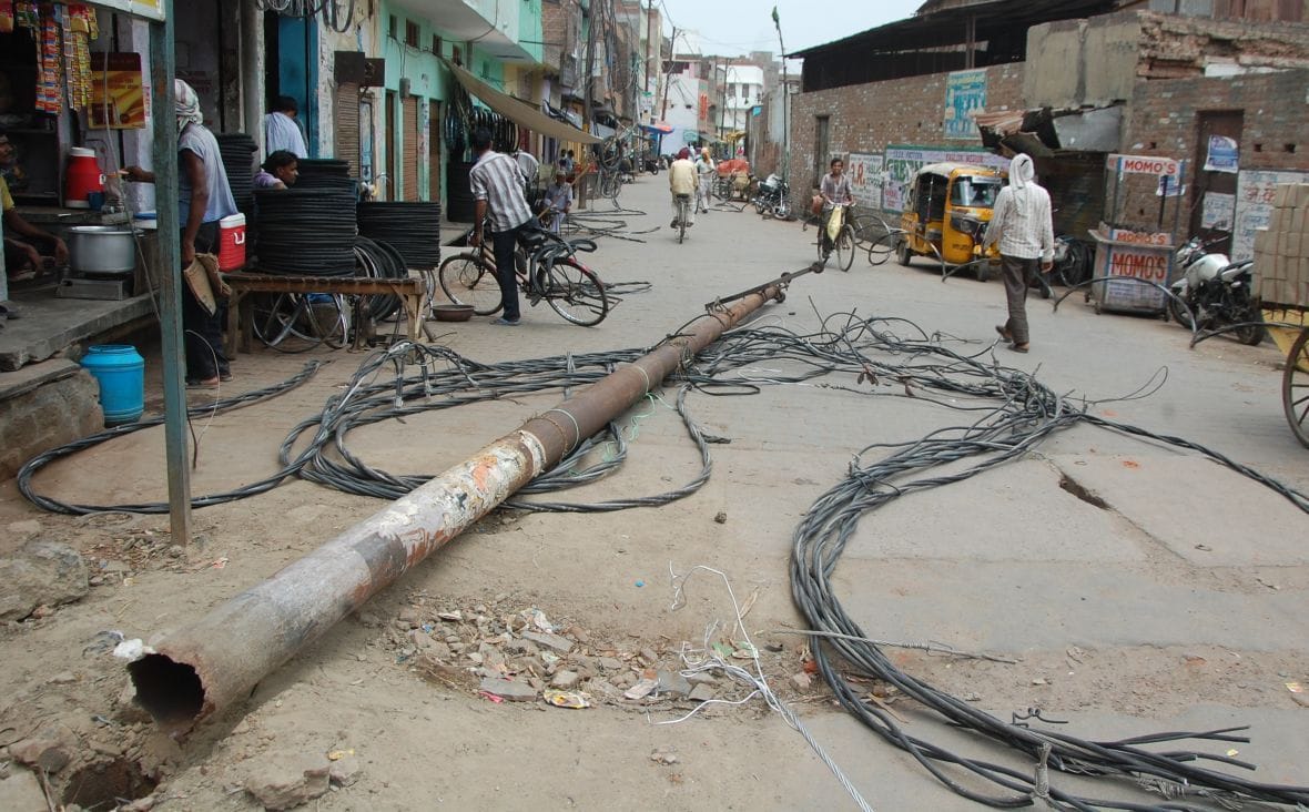 Getting eight hours of power cut, then blown, TV-RO