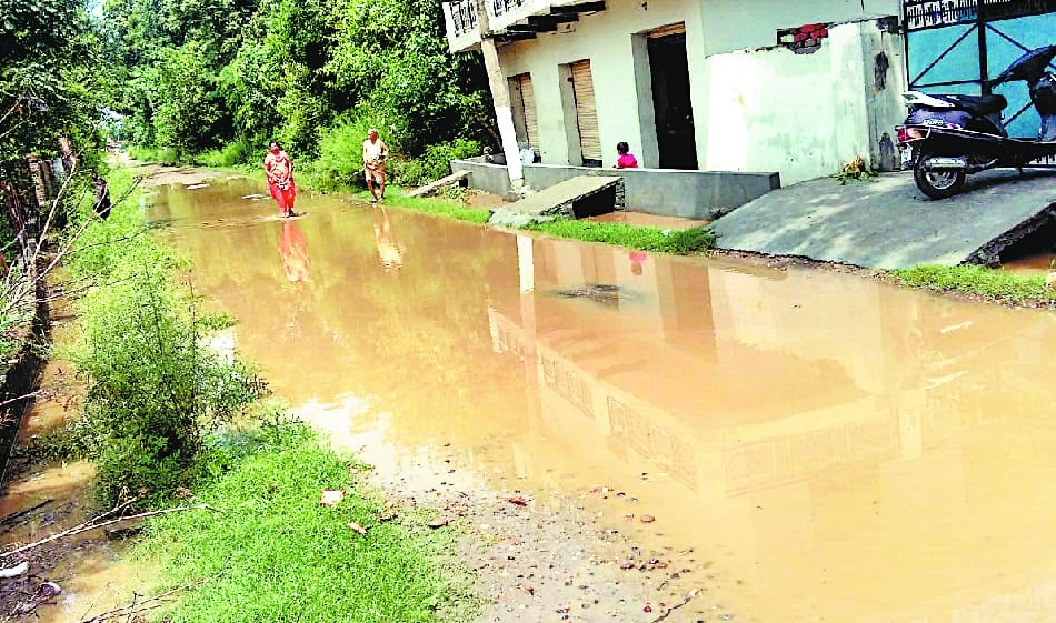 The rain brought relief rather than disaster