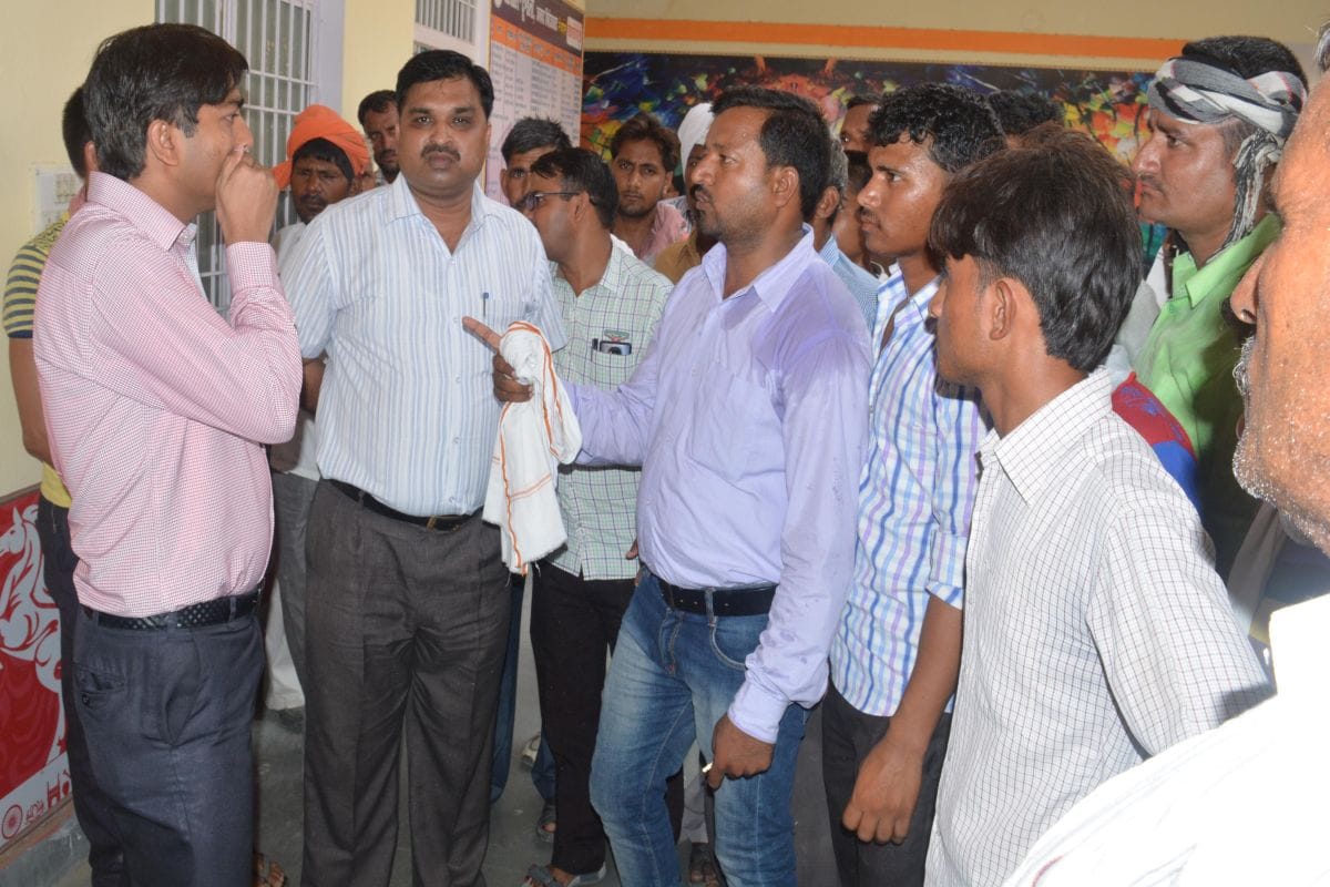 Anger flared at different prices of millet farmers