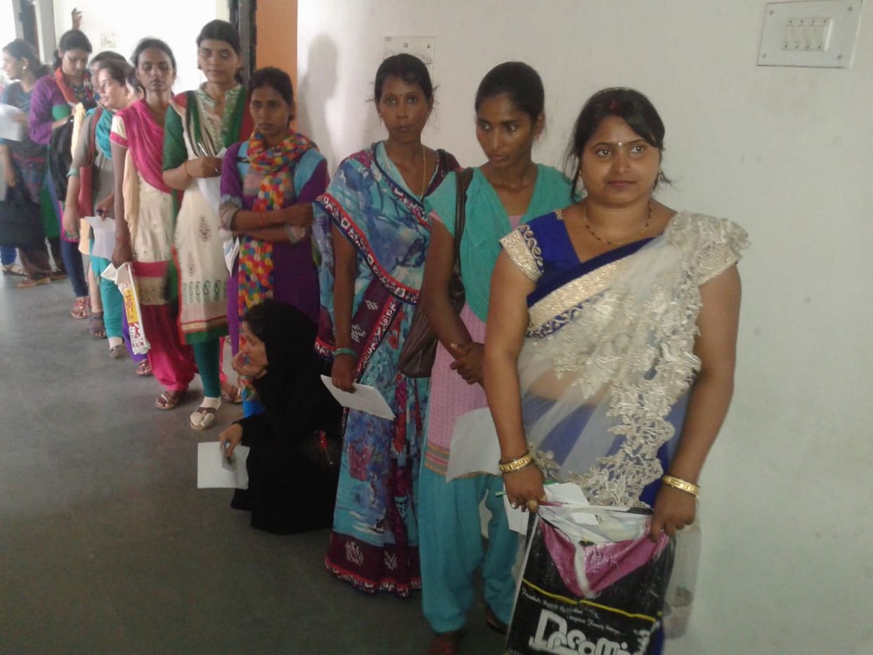 55 female teachers received appointment letters