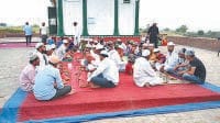 Rosa was in the shrine of Sheikh Jalaluddin Iftar, Kurukshetra