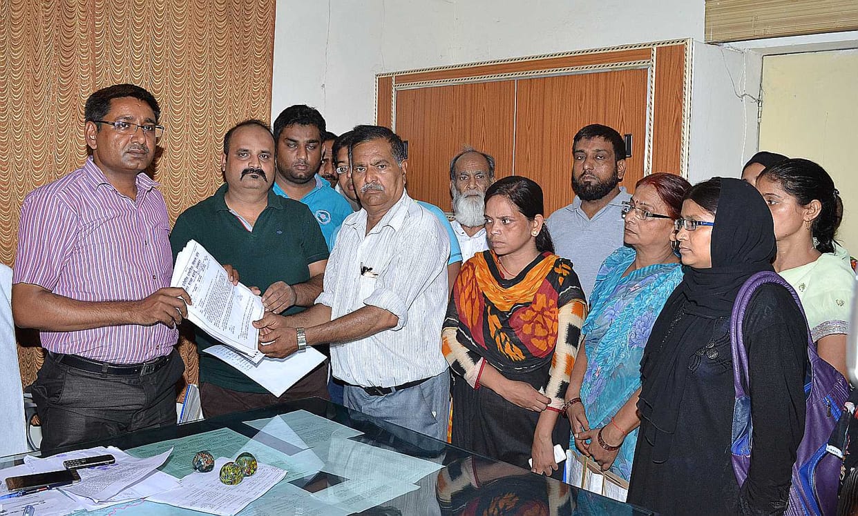 BLO duties of teachers Putting expressed objections