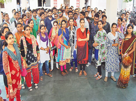 candidate protest in collectrate