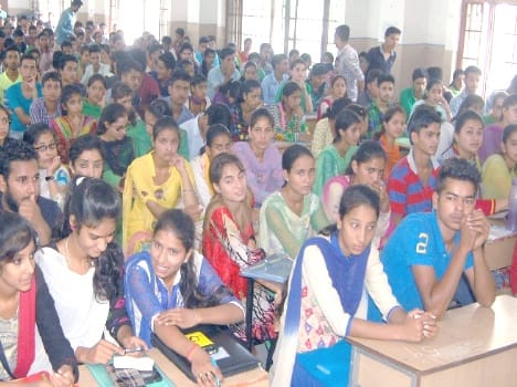 counsling in bilaspur college.