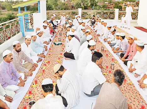 Iftar made in the last Ashre