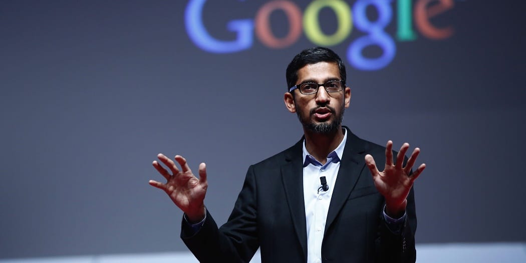 Google CEO Sundar Pichai Reveals he is not reading a newspaper or a book first thing in the morning