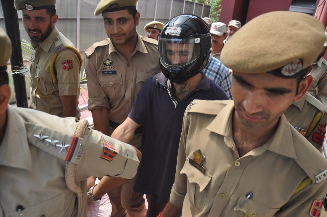 chalan presented in court against the accused Yasir