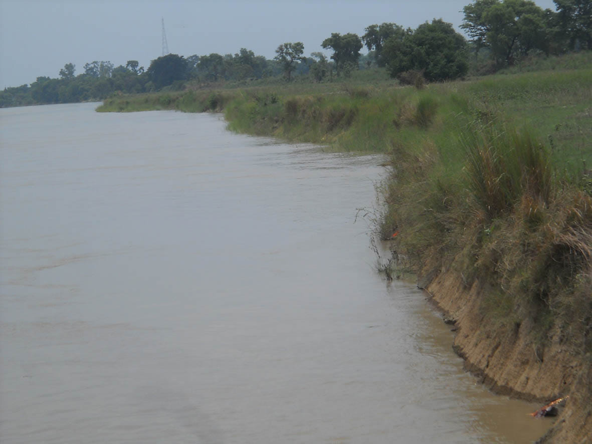 The increased loading of the river difficult