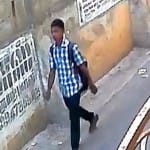 संदिग्ध का एक फोटो जारी