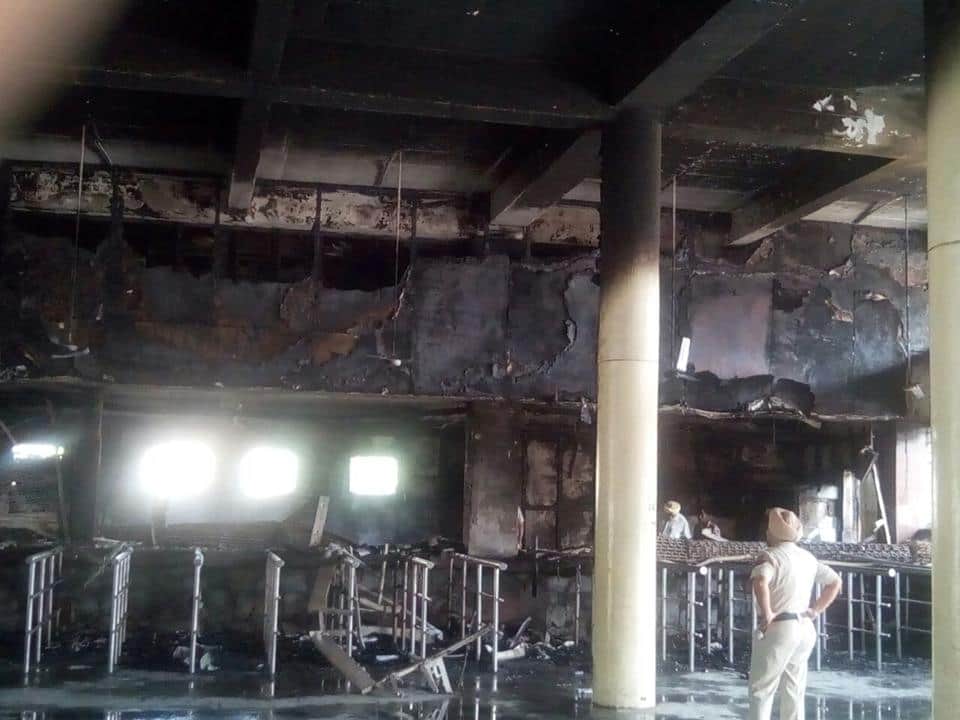 fire incident, railway station fire incident, amritsar railway station fire incident, amritsar 