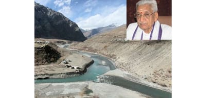 Ashok Singhal mortal remains immersed in Chenab or Chandrabhaga river at Lahaul Spiti