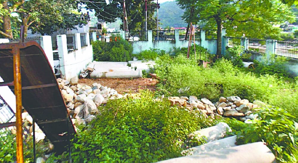 Environmental park work stuck