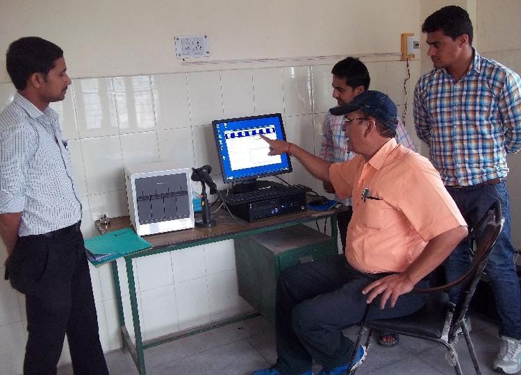 Began to examine mucus in Champawat
