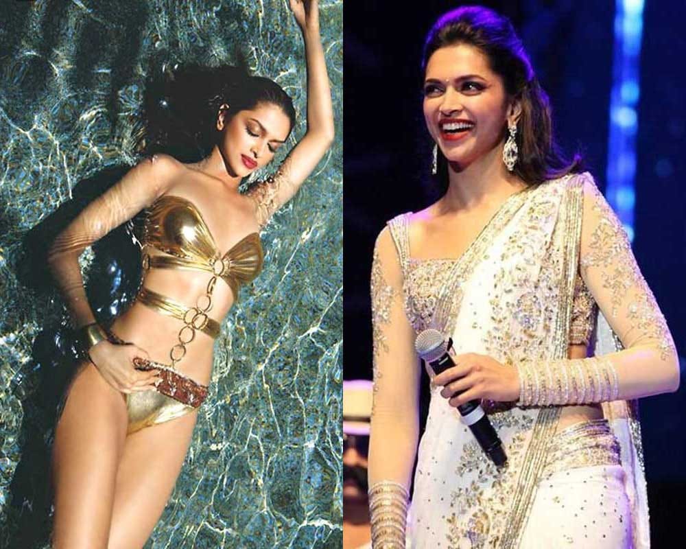 Bikni Vs Saree: Hot And Ethenic Looks Of Bollywood Actresses