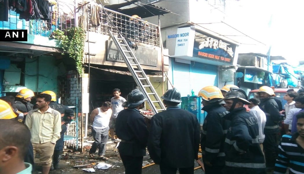Fire breaks out in a medical store in Andheri West, eight died