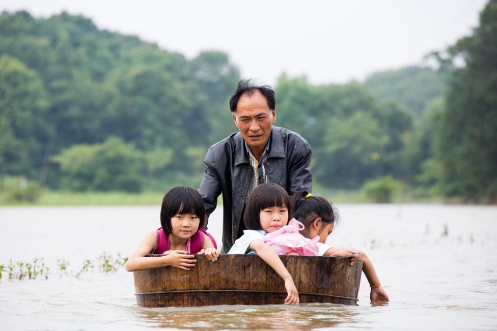 Rising waters in china
