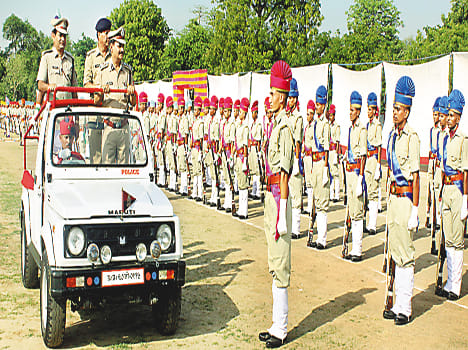 250 recruits passing out parade