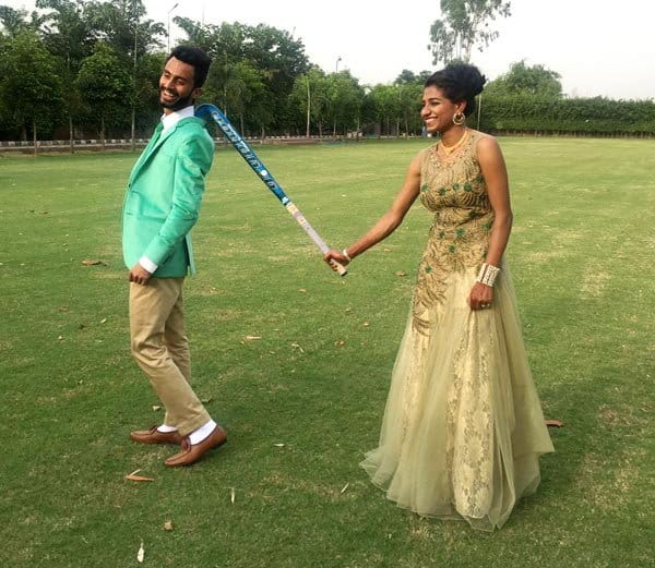 indian woman hockey team captain ritu rani engaged punjabi singer harsh sharma
