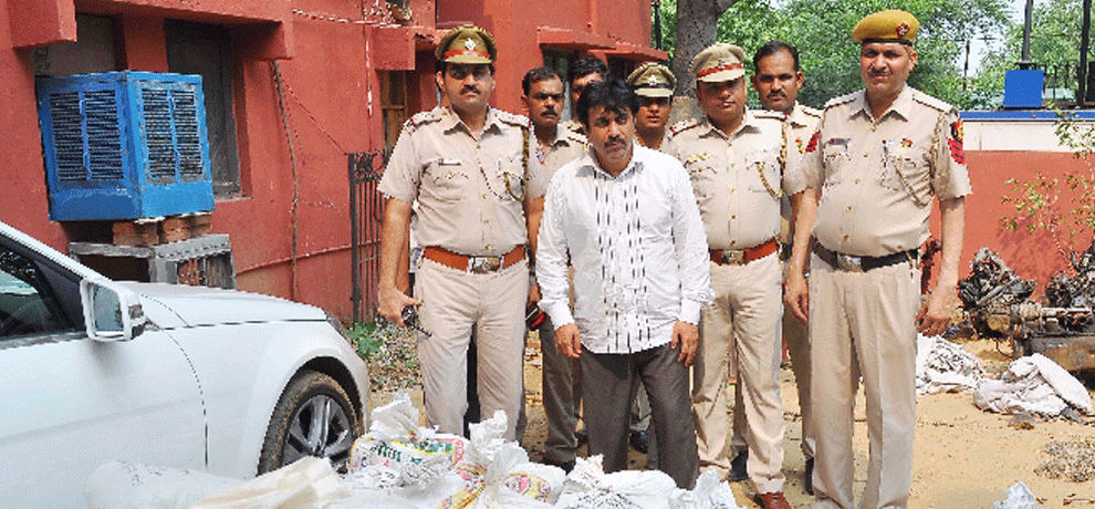 IB officer his government house was made wine godown