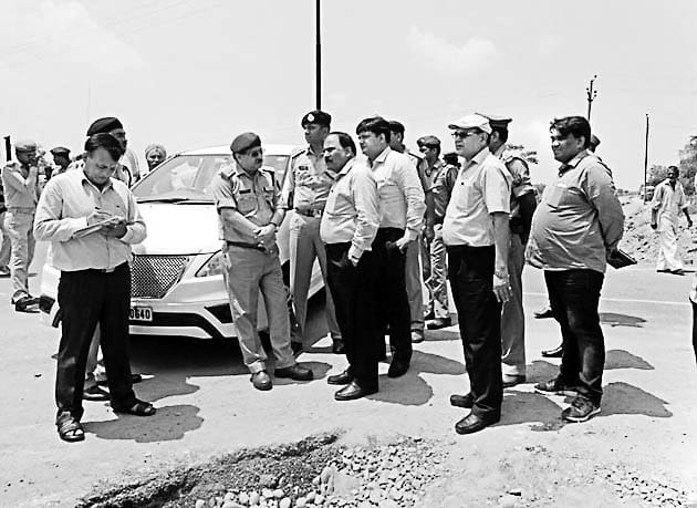 DM and SSP to route inspection Kanvd
