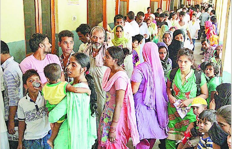 Lack of resources in hospital 