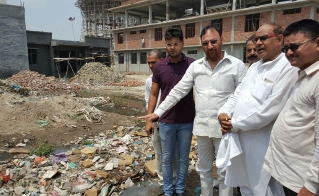 Surprised to see the mayor encroachment on drains