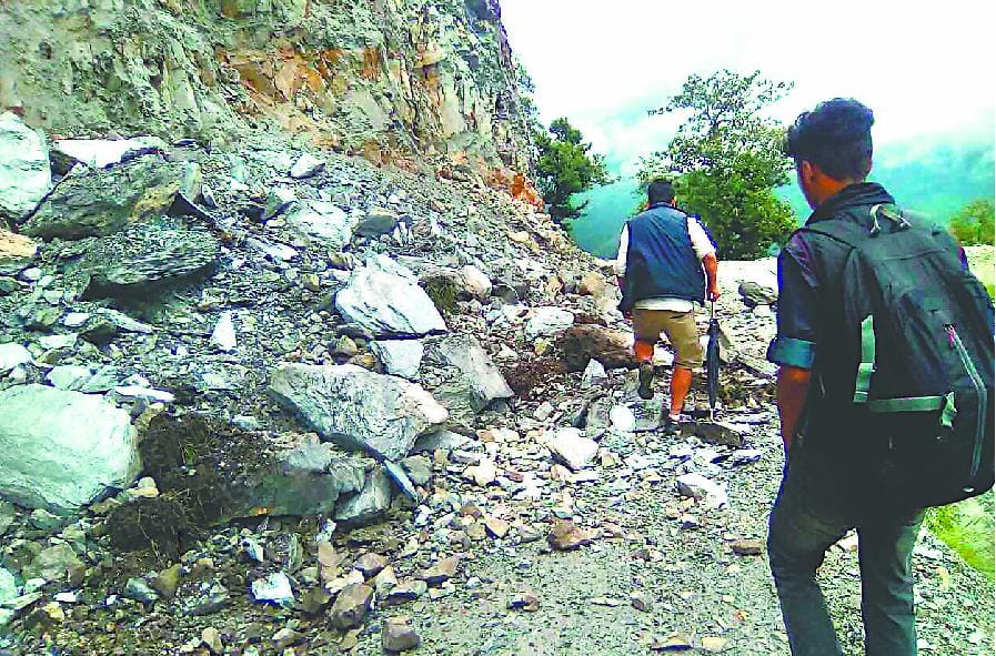 Sow, Almdarma off the road several days