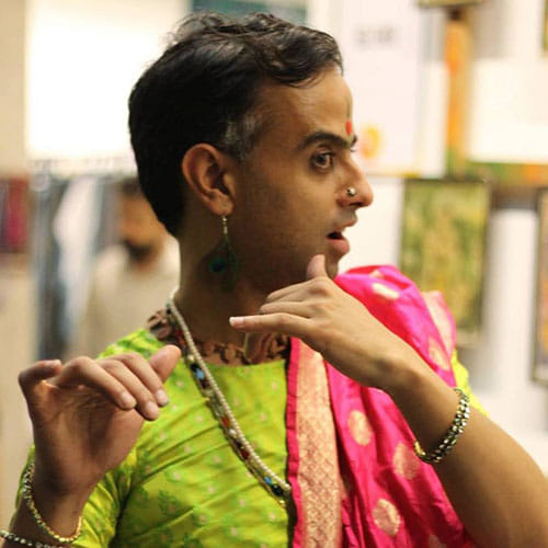 The Saree Man of India