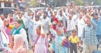 electricity staff on strike, bhiwanni, hindi news