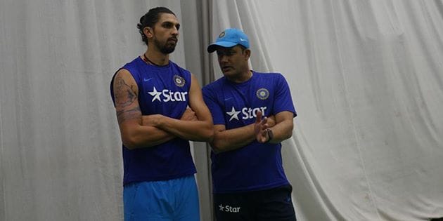 team India practicing indoor at NCA due to rain in Bengaluru 