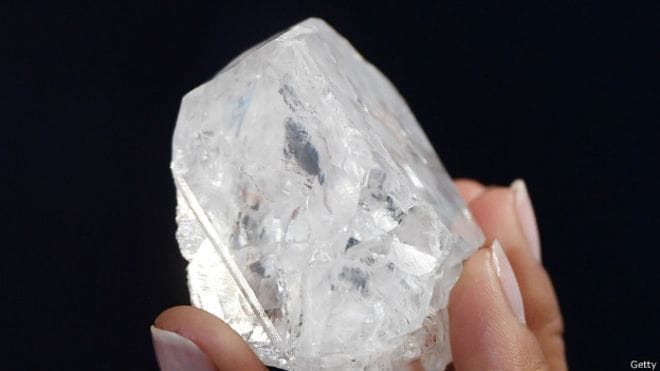The world's largest uncut diamond did not sell