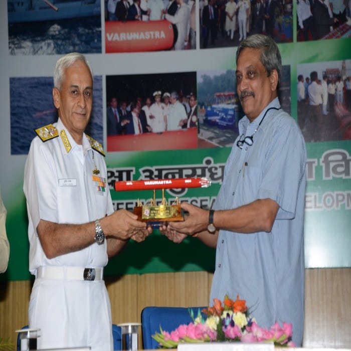 Indian Navy Inducts Indigenous Heavyweight Torpedo 'Varunastra'