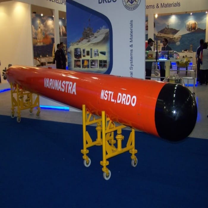 Indian Navy Inducts Indigenous Heavyweight Torpedo 'Varunastra'