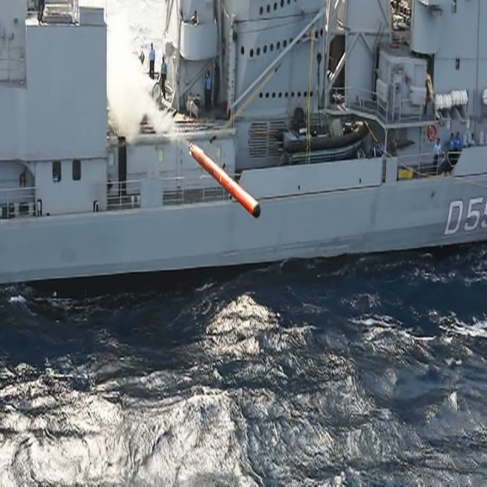 Indian Navy Inducts Indigenous Heavyweight Torpedo 'Varunastra'