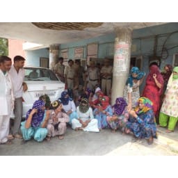 no poewsr supply, surbara village, protest in jind