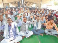 black out in jint, protest, road blok, in jind 