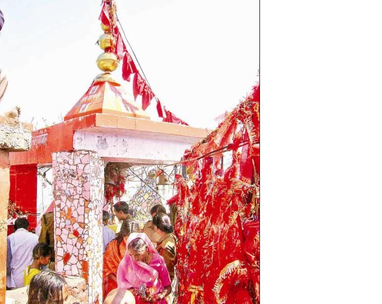 Mother Purnagiri temple hill Drki
