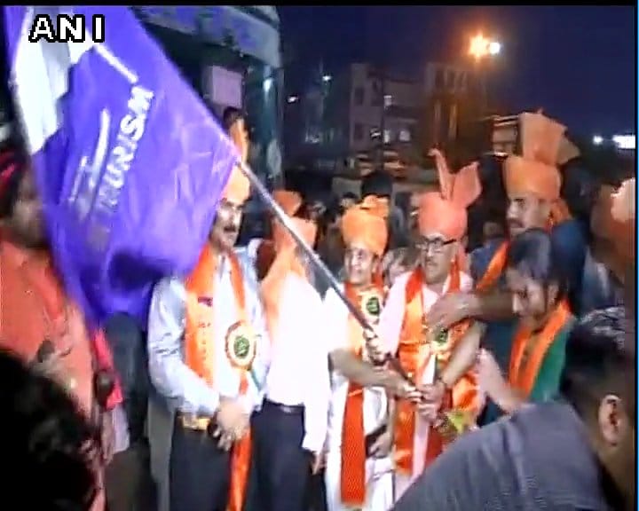 The first group for the Amarnath yatra despatched.