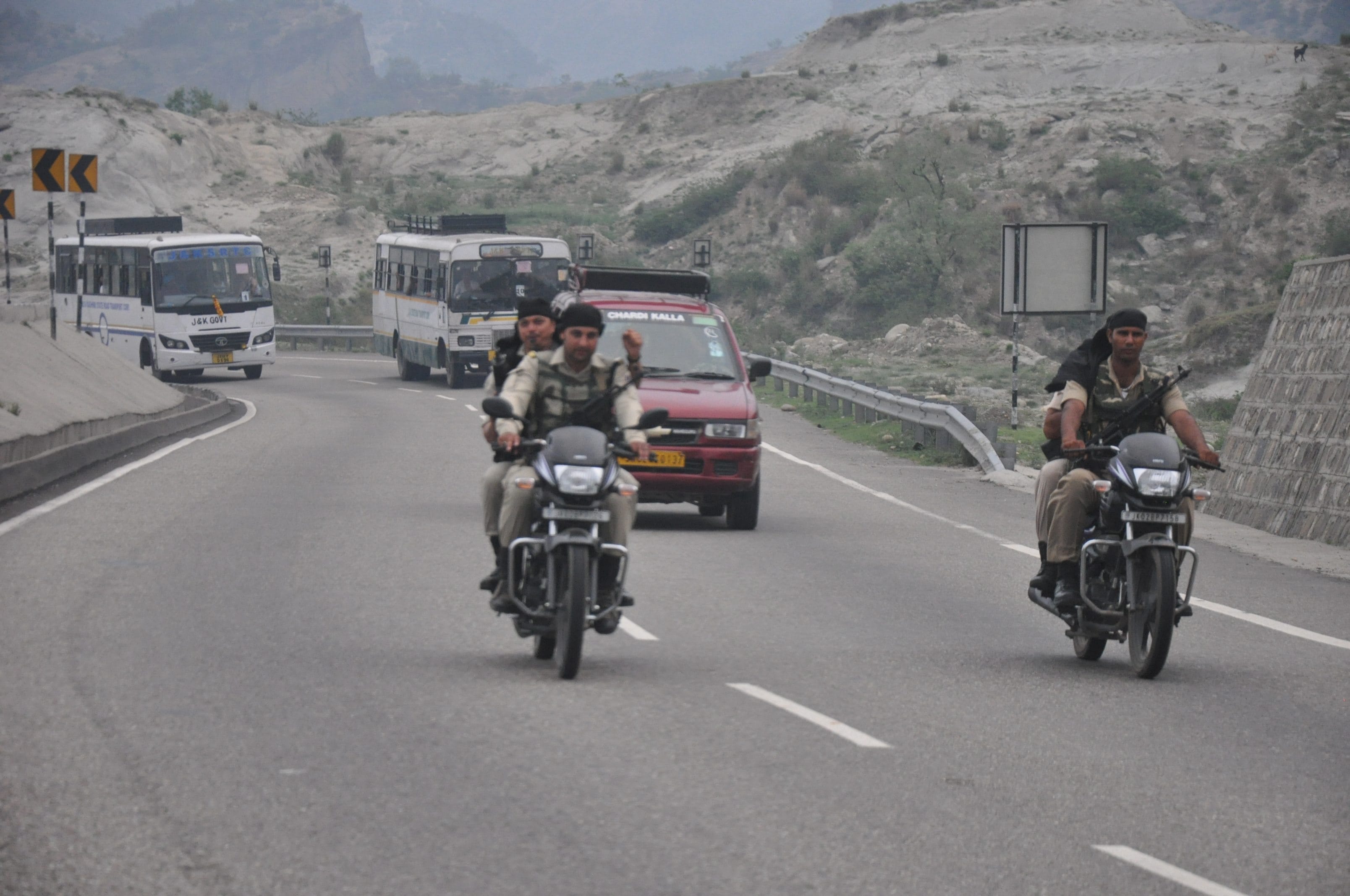 The first group for the Amarnath jyatra despatched from jammu