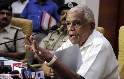 MP: finally minister Babulal resigned his post